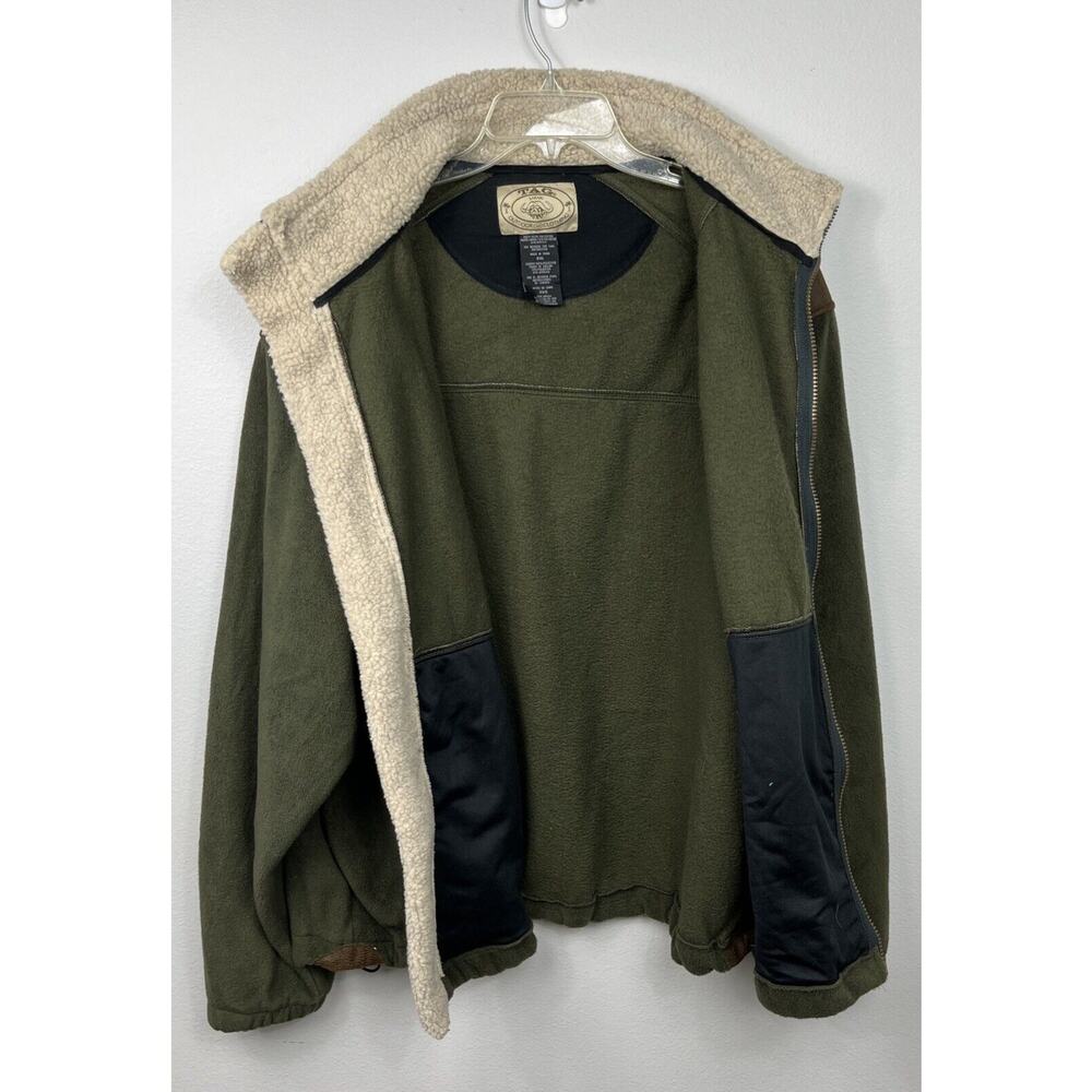 Tag Outdoor Clothing Full Zip Soft Shell Camo Jacket Men's 2XL Green RealTree - Picture 4 of 8